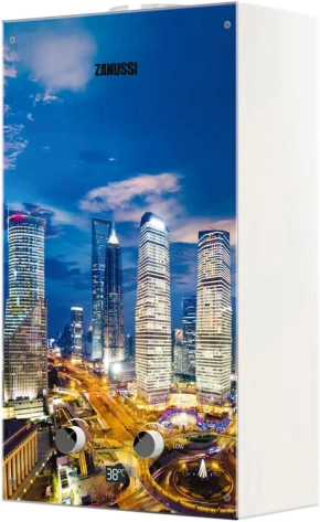 Газовая колонка Zanussi GWH 10 Fonte Glass Metropoli - фото в интернет-магазине Арктика