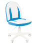 Кресло Chairman Kids 122 (7033128) (бело-голубое)