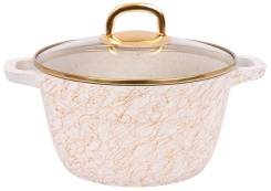 Кастрюля "Грация" кбз25а (белый) 2,5 л - Кукмара - каталог товаров магазина Арктика