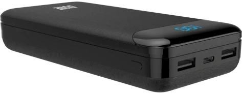 Портативный аккумулятор Perfeo 20000mah PF_B4883 Dune (ченый) - фото в интернет-магазине Арктика