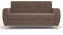 Диван "Лайм" 02 (коричневый велюр) - Столлайн - фото в интернет-магазине Арктика