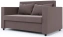 Диван-кровать Бали 1 (02) коричневый - Столлайн - фото в интернет-магазине Арктика
