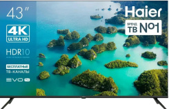 Телевизор Haier 43 LED S2 UHD Smart TV - каталог товаров магазина Арктика