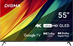 Телевизор Digma DM-LED55UQB31 QLED UHD Smart TV - каталог товаров магазина Арктика