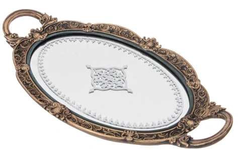 Поднос декоративный 504-417 45*25 см - Арти М - фото в интернет-магазине Арктика