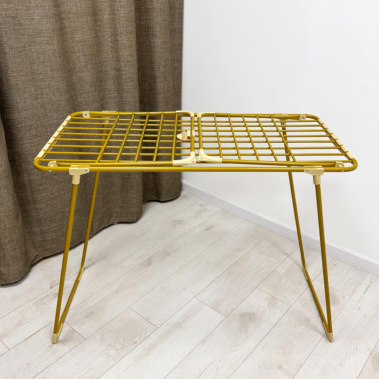 Сушилка Mito золотая - фото в интернет-магазине Арктика