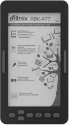 Электронная книга Ritmix RBK-477 - каталог товаров магазина Арктика