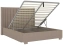 Кровать "Аделия" 811.26 кровать 160*200 с мех (Omega(14)/серый камень/ОД 09) - Ангстрем - фото в интернет-магазине Арктика
