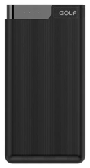 Портативный аккумулятор GOLF G90PD 10000mAh (черный) - каталог товаров магазина Арктика