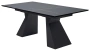 Стол обеденный БОГАРТ 200 (TITANIUM BLACK PULIDO, керамика / Черный) - М-Сити