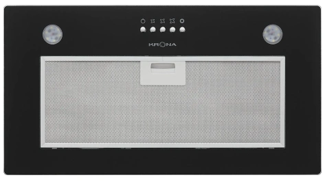 Вытяжка Krona ARVEN 500 BLACK PB V2 - фото в интернет-магазине Арктика