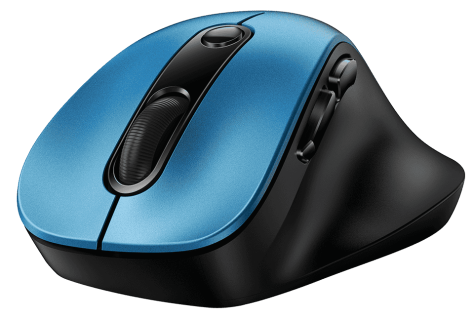 Мышь Genius Ergo 9000S (синяя) - фото в интернет-магазине Арктика