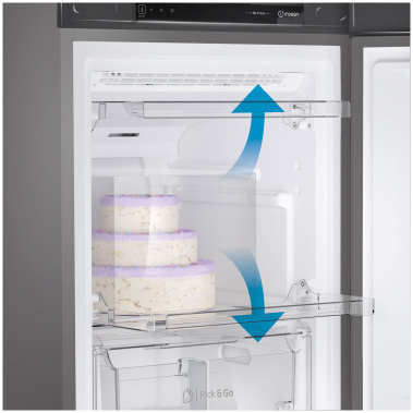 Морозильник Indesit DFZ 4150.1 G - фото в интернет-магазине Арктика