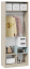 Детская "Оливер" шкаф для одежды (дуб крафт серый/белый/серо-голубой) - Три Я - фото в интернет-магазине Арктика