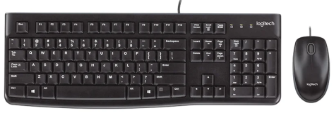 Набор клавиатура + мышь Logitech MK120 (920-002561) - фото в интернет-магазине Арктика