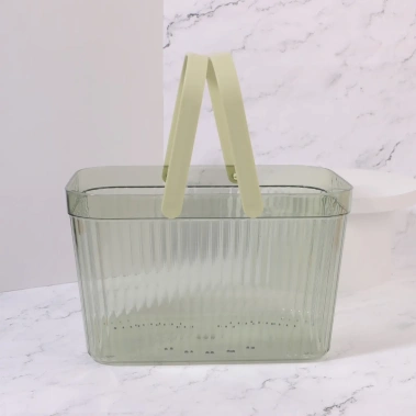 Органайзер 1секц с ручками 27*17*16,5см полупрозрач QF 9863201 - Сима-ленд - фото в интернет-магазине Арктика