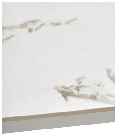 Стол обеденный CORNER 120 (GLOSS GOLDEN JADE / WHITE) - М-Сити - фото в интернет-магазине Арктика