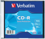 Диск CD-R Verbatim 700Mb Slim case 52x 