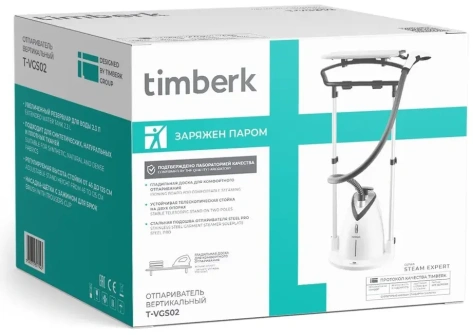 Отпариватель вертикальный Timberk T-VGS02 - фото в интернет-магазине Арктика