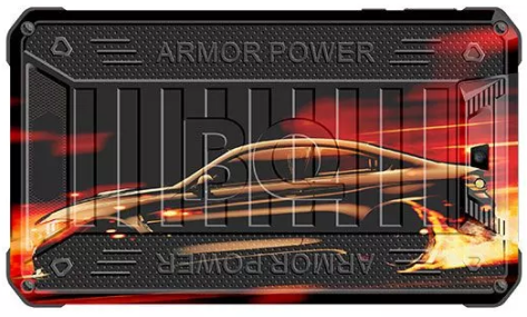 Планшетный ПК BQ-7098G 7" 3G Armor Power (Print05/t) - фото в интернет-магазине Арктика