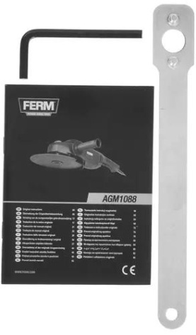 Углошлифовальная машинка FERM AGM1088 - фото в интернет-магазине Арктика