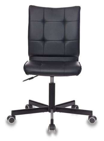 Кресло CH-330M Leather Black Черное - фото в интернет-магазине Арктика