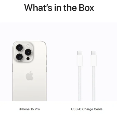 Мобильный телефон Apple iPhone 15 Pro 256Gb White Titanium - фото в интернет-магазине Арктика