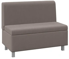 Диван прямой большой "Каир" Исп.2 (Велюр Camaro 05 (мокко)) - Три Я - каталог товаров магазина Арктика