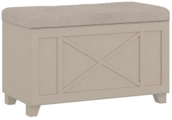 Прихожая "Кантри" (КА-910.04) банкетка исп.4 (Кашемир серый) - Ангстрем - каталог товаров магазина Арктика