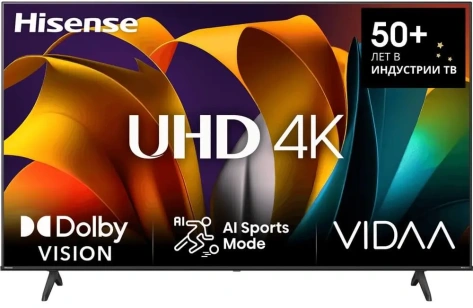 Телевизор Hisense 55A6N UHD Smart TV - фото в интернет-магазине Арктика
