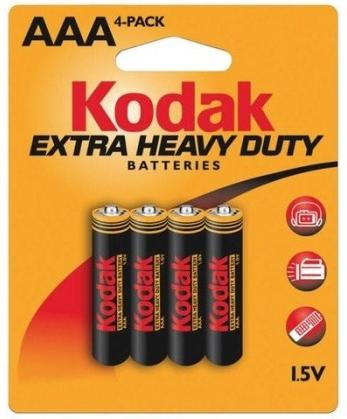 Батарейка Kodak R03-4BL Heavy Duty 4 шт - фото в интернет-магазине Арктика
