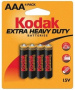 Батарейка Kodak R03-4BL Heavy Duty 4 шт