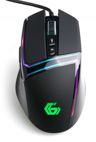 Мышь игровая Gembird MG-590 USB (черная) - фото в интернет-магазине Арктика