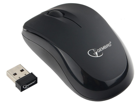 Мышь беспроводная Gembird MUSW-360 USB (черная) - фото в интернет-магазине Арктика