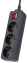 Удлинитель Perfeo Powermate PF_A4676, 1,8м, 3 розетки, черный (PF-PM-3/1,8-B)* - фото в интернет-магазине Арктика