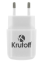 Зарядное устройство для USB Krutoff CH-02 (02171) белое - фото в интернет-магазине Арктика