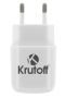 Зарядное устройство для USB Krutoff CH-02 (02171) белое