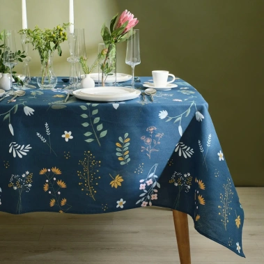 Скатерть Доляна Twilight forest 146х180 см, 100% хл, рогожка 9322517 - Сима-ленд - фото в интернет-магазине Арктика