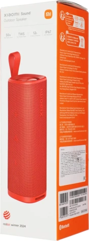 Портативная акустика Xiaomi Sound Outdoor 30W Red (QBH4263GL) - фото в интернет-магазине Арктика