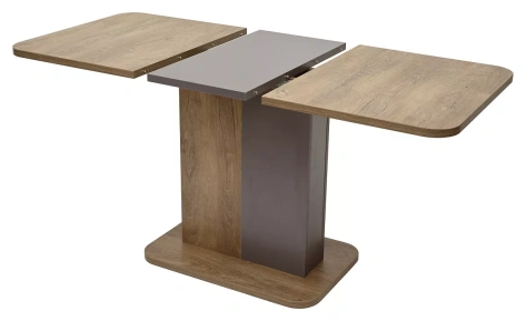 Стол обеденный NEXT (дуб канзас/вольфрам) - М-Сити - фото в интернет-магазине Арктика