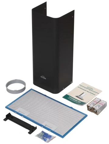 Вытяжка Elikor Fleur 60П-400-П3Л антрацит - фото в интернет-магазине Арктика