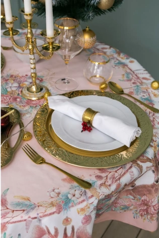 Скатерть "Этель" Pink magic d=220см 4496671 - Сима-ленд - фото в интернет-магазине Арктика
