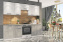 Кухня "Денвер" 2,4м (СТЛ.385.00/белый/бетон/без мойки) - Столлайн - фото в интернет-магазине Арктика