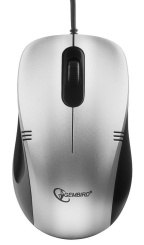 Мышь Gembird MOP-100-S USB (серебристая) - каталог товаров магазина Арктика