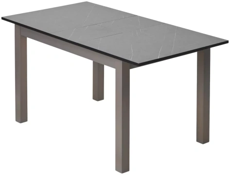 Стол обеденный TME-6932MBH (GREY STONE / GREY) - М-Сити - фото в интернет-магазине Арктика