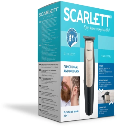 Машинка для стрижки Scarlett SC-HC63C77 - фото в интернет-магазине Арктика