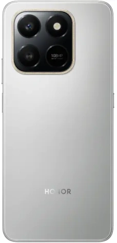 Мобильный телефон Honor X7d 8+256Gb Silver/Серый - фото в интернет-магазине Арктика