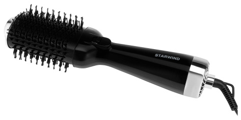 Фен-щетка Starwind SHB7760 черный/серебристый - фото в интернет-магазине Арктика