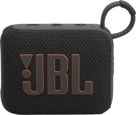 Портативная акустика JBL Go 4 Black (JBLGO4BLK) - фото в интернет-магазине Арктика