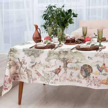 Скатерть "Этель" Forest landscape 148*112 +/-2 см с ГМВО, 100% хл, саржа 190г/м2 7587295 - Сима-ленд - фото в интернет-магазине Арктика